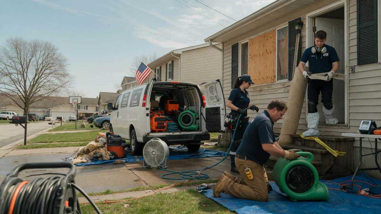 Water Damage Restoration in Browning, MO near me